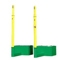 可移动式两用排羽球柱