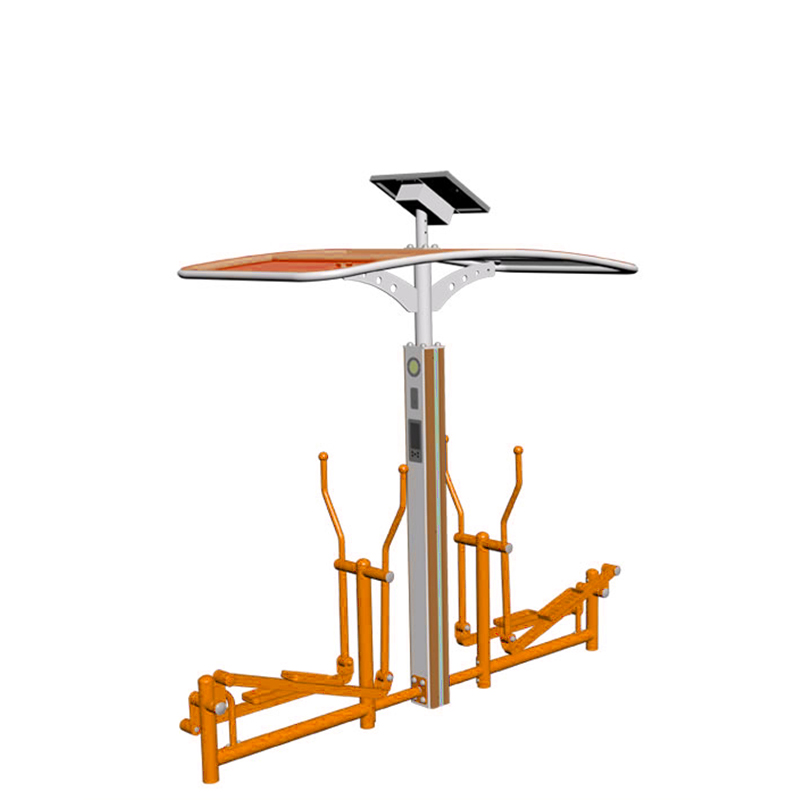 智能双位平步机 - 开元体育官网校园健身路径设备。